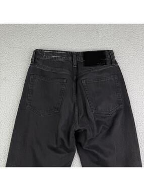 Rag & Bone Maya High Rise Ankle Slim Black Jeans Women's 24x26